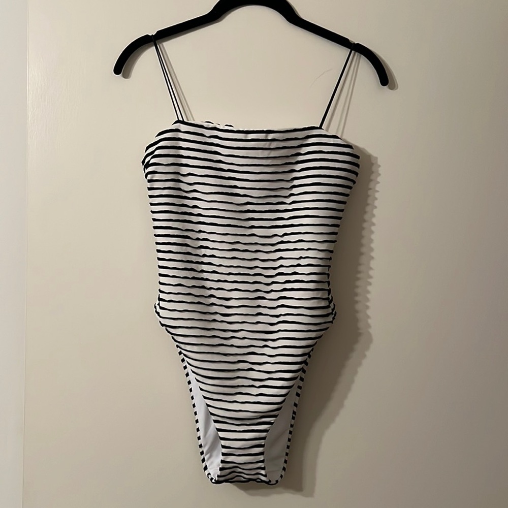 Gigi C Bikinis Elisa One Piece 3-D Stripe